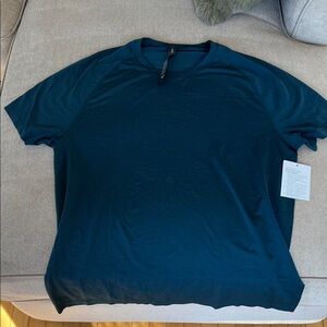 NWT lululemon athletica Men's Teal Short Sleeve Tee